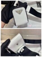 Replica Prada 2VH069 Brique Saffiano Smooth leather bag White - 图片 8