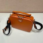 Replica Prada 2VH069 Brique Saffiano leather bag Orange - 图片 2