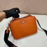 Replica Prada 2VH069 Brique Saffiano leather bag Orange - 图片 3