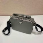 Replica Prada 2VH069 Brique Saffiano leather bag Gray - 图片 2