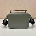 Replica Prada 2VH069 Brique Saffiano leather bag Gray - 图片 4
