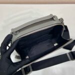 Replica Prada 2VH069 Brique Saffiano leather bag Gray - 图片 7