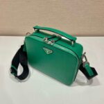 Replica Prada 2VH069 Brique Saffiano leather bag Green - 图片 3