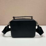 Replica Prada 2VH069 Brique Saffiano leather bag Black - 图片 4