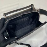 Replica Prada 2VH069 Brique Saffiano leather bag Black - 图片 7