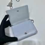 Replica Prada Crystal-studded card holder with shoulder strap 1MR024 White Crystal - 图片 7