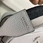 Replica Prada Leather bag with shoulder strap 1BH082 Gray - 图片 5