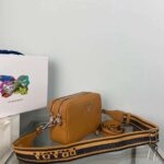Replica Prada Leather bag with shoulder strap 1BH082 brown - 图片 2