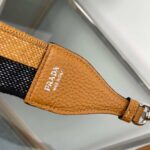 Replica Prada Leather bag with shoulder strap 1BH082 brown - 图片 6