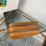 Replica Prada Leather bag with shoulder strap 1BH082 brown - 图片 7