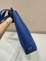 Replica Prada 2VG092 Leather Tote Shoulder Bags Blue - 图片 5