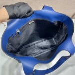 Replica Prada 2VG092 Leather Tote Shoulder Bags Blue - 图片 7