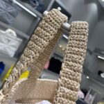 Replica Prada Small Raffia tote bag 1BG422 Apricot - 图片 3