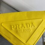 Replica Prada Saffiano Prada Triangle bag 2VH155 Yellow - 图片 3