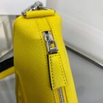 Replica Prada Saffiano Prada Triangle bag 2VH155 Yellow - 图片 6