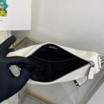 Replica Prada Saffiano Prada Triangle bag 2VH155 White - 图片 7