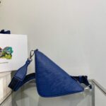 Replica Prada Saffiano Prada Triangle bag 2VH155 Blue - 图片 2