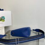 Replica Prada Saffiano Prada Triangle bag 2VH155 Blue - 图片 4
