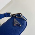 Replica Prada Saffiano Prada Triangle bag 2VH155 Blue - 图片 5