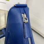 Replica Prada Saffiano Prada Triangle bag 2VH155 Blue - 图片 6
