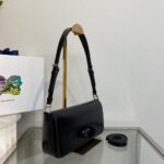 Replica Prada Brushed leather Prada Femme 1BD323 Black - 图片 2