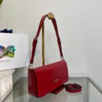 Replica Prada Brushed leather Prada Femme 1BD323 Red - 图片 2
