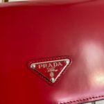 Replica Prada Brushed leather Prada Femme 1BD323 Red - 图片 3