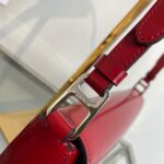 Replica Prada Brushed leather Prada Femme 1BD323 Red - 图片 5