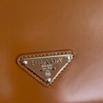 Replica Prada Brushed leather Prada Femme 1BD323 Brown - 图片 4