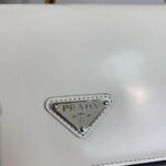 Replica Prada Brushed leather Prada Femme 1BD323 White - 图片 3