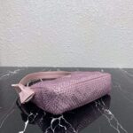 Replica Prada 1NE515 Satin mini-bag with artificial crystals Pink - 图片 3
