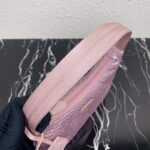 Replica Prada 1NE515 Satin mini-bag with artificial crystals Pink - 图片 6