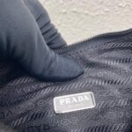 Replica Prada 1NE515 Satin mini-bag with artificial crystals Black - 图片 7