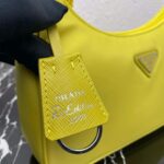 Replica Prada 1NE515 Re-Nylon Re-Edition 2000 mini-bag Lemon Yellow - 图片 4