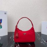 Replica Prada 1NE515 Re-Nylon Re-Edition 2000 mini-bag Red - 图片 6