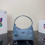 Replica Prada 1NE515 Re-Nylon Re-Edition 2000 mini-bag Blue - 图片 7