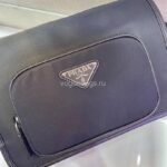 Replica Prada 2VD041 Re Nylon And Saffiano Leather Shoulder Bag in Black - 图片 4