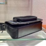 Replica Prada 2VD041 Re Nylon And Saffiano Leather Shoulder Bag in Black - 图片 5