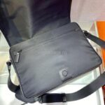Replica Prada 2VD039 Re Nylon And Saffiano Leather Shoulder Bag in Black - 图片 4
