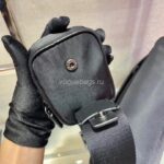 Replica Prada 2VD039 Re Nylon And Saffiano Leather Shoulder Bag in Black - 图片 6