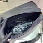 Replica Prada 2VD039 Re Nylon And Saffiano Leather Shoulder Bag in Black - 图片 7