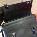 Replica Prada 2VD018 Shoulder Bag Men Black and Blue - 图片 6