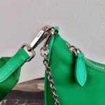 Replica Prada 1BH204 Prada Re-Edition 2005 Nylon Bag Green - 图片 6