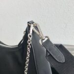 Replica Prada 1BH204 Prada Re-Edition 2005 Nylon Bag Black - 图片 8