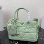 Replica Prada Small Prada Galleria Saffiano Leather bag 1BA863 Green - 图片 8