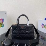 Replica Prada Small Prada Galleria Saffiano Leather bag 1BA863 Black - 图片 9