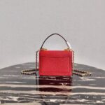 Replica Prada Saffiano Leather Symbole Bag 1BN021 Red - 图片 2