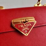 Replica Prada Saffiano Leather Symbole Bag 1BN021 Red - 图片 5