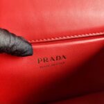 Replica Prada Saffiano Leather Symbole Bag 1BN021 Red - 图片 6