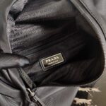 Replica Prada Re-Nylon and leather Backpack 2VZ092 Black - 图片 7